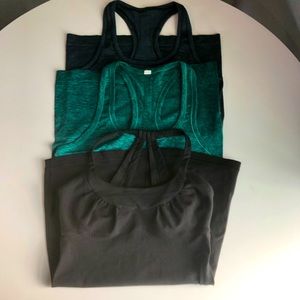 3 lululemon athletic tops